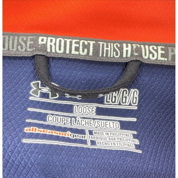 Auburn Tigers Under Armour Track Pants Jacket Outfit Mens Large Matching Set - Picture 4 of 16